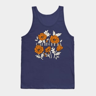 California Poppies Tank Top